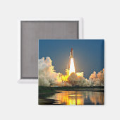 Cape Canaveral Launch Pad Magnet (Vorderseite/Rückseite)