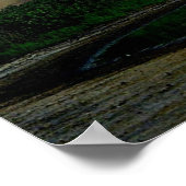 Cape Canaveral Launch Pad mit dem Label Poster (Ecke)