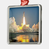 Cape Canaveral Launch Pad Ornament Aus Metall (Links)