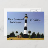Cape Canaveral Lighthouse, Florida Postcard Postkarte (Vorne/Hinten)