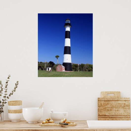 Cape Canaveral Lighthouse Poster (Küche)