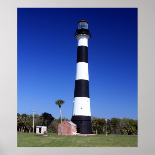 Cape Canaveral Lighthouse Poster (Vorne)