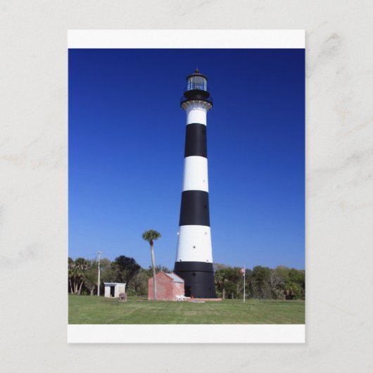 Cape Canaveral LIghthouse Postkarte (Vorderseite)