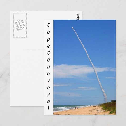Cape Canaveral Postkarte (Vorne/Hinten)
