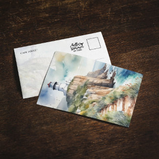 Cape Cape Town Südafrika Postkarte