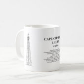 Cape Charles Lighthouse - Virginia - BD Kaffeetasse (Vorderseite Links)