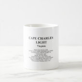 Cape Charles Lighthouse - Virginia - BD Kaffeetasse (Mittel)