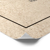 Cape Charles Lighthouse - Virginia - SBD Poster (Ecke)