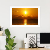 Cape Charles Sunset Poster (Heimbüro)