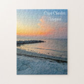Cape Charles Virginia Sunset Jigsaw Puzzle (Vertikal)