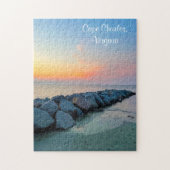 Cape Charles Virginia Sunset Puzzle (Vertikal)
