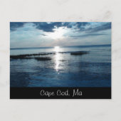 Cape Co Massachusetts Postkarte (Vorderseite)