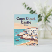 Cape Coast Castle Ghana Postkarte (Stehend Vorderseite)