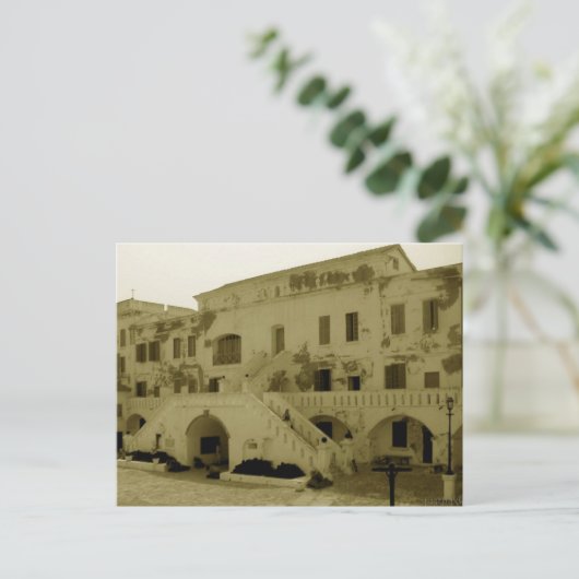 Cape Coast Castle Postkarte (Stehend Vorderseite)