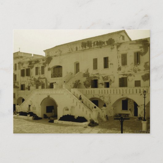 Cape Coast Castle Postkarte (Vorderseite)