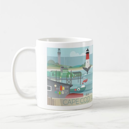 Cape Cod 11oz oder 15oz Tasse (Links)