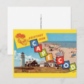 Cape Cod 1950er Postkarte (Vorne/Hinten)