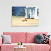 Cape Cod Abend Leinwanddruck (Insitu (Wohnzimmer))