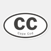 Cape Cod Aufkleber (Vorderseite)