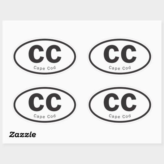 Cape Cod Aufkleber (Blatt)