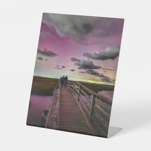 Cape Cod Aurora Borealis Sockelschild (Vorderseite)