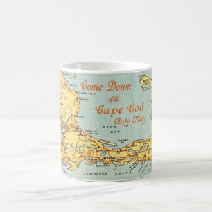 Cape Cod Auto Map Tasse