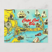 Cape Cod Bay Postkarte (Vorderseite)