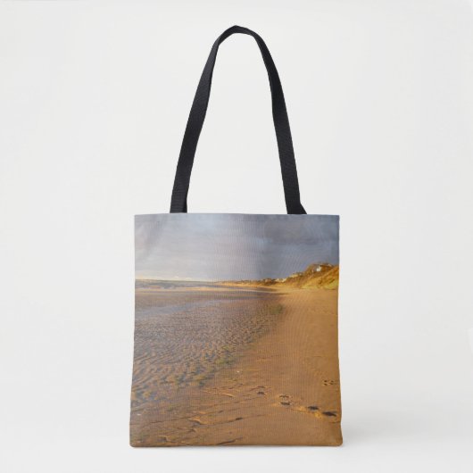 Cape Cod Bay Sand Flats Sunset Tasche (Vorderseite)