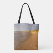 Cape Cod Bay Sand Flats Sunset Tasche (Rückseite)