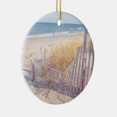 Cape Cod Beach and Ocean Keramik Ornament (Rechts)