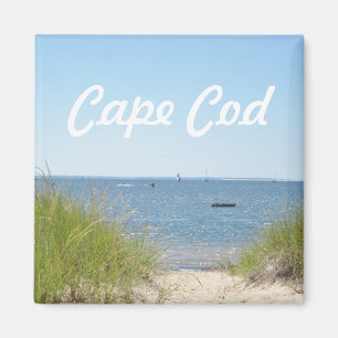 Cape Cod Beach Foto Magnet
