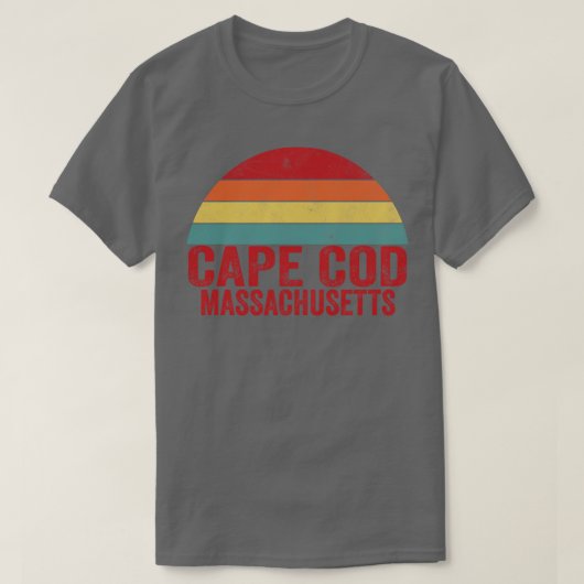 Cape Cod Beach Massachusetts T-Shirt (Design vorne)