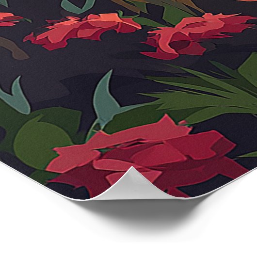 Cape Cod Beach, Massachusetts Vintag Poster (Ecke)