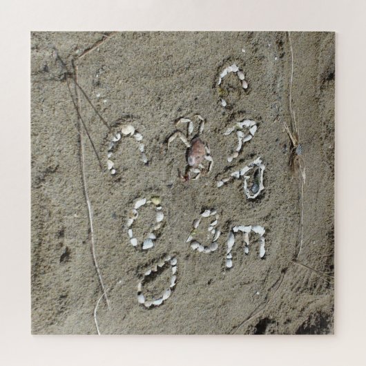 Cape Cod Beach Muscheln Puzzle (Horizontal)