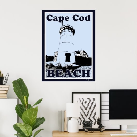Cape Cod Beach Poster (Heimbüro)