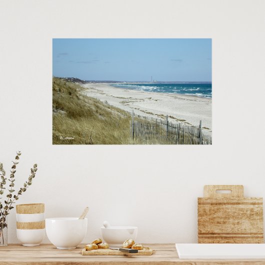 Cape Cod Beach Poster (Küche)