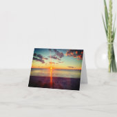 Cape Cod Beach Sunset Photo (Vorderseite)