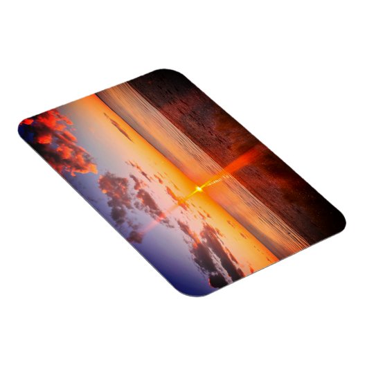 Cape Cod Beach Sunset Photo Magnet (Rechte Seite)