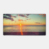 Cape Cod Beach Sunset Photo Schreibtischunterlage (Vorderseite)