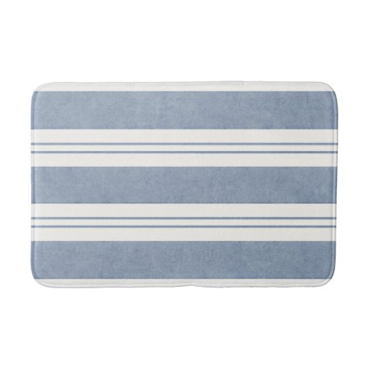 Cape Cod Blau Badematte (Vorderseite)