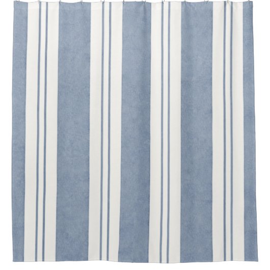 Cape Cod Blue Duschvorhang (Vorderseite)