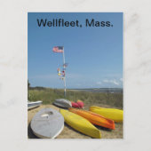 Cape Cod Boatyard Postkarte (Vorderseite)