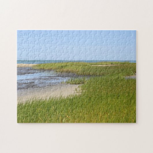 Cape Cod-Buchtozeanstrand Puzzle (Horizontal)