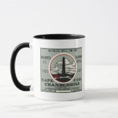 Cape Cod Bunker Hill Brand Cranberry Label Tasse (Links)