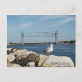 Cape Cod Canal Postkarte (Vorderseite)