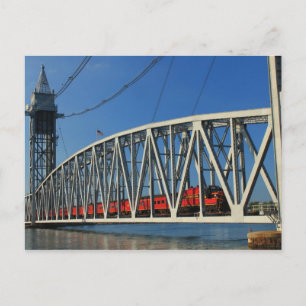 Cape Cod Canal Railroad Bridge Postkarte