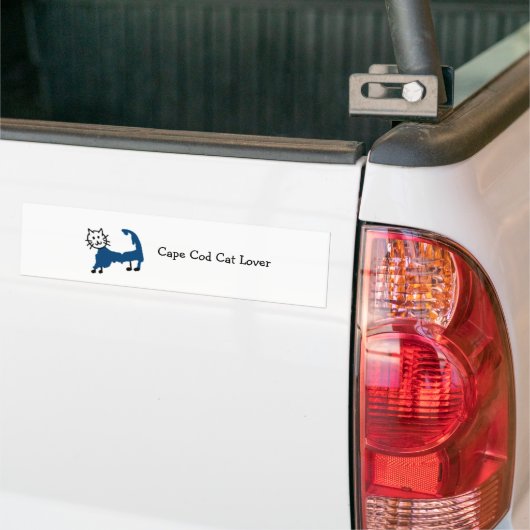 Cape Cod Cat Lover Autoaufkleber (Auf Lkw)