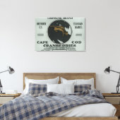 Cape Cod Chipmunk Markenbezeichnungen Cranberry La Leinwanddruck (Insitu (Schlafzimmer))