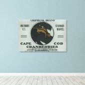 Cape Cod Chipmunk Markenbezeichnungen Cranberry La Leinwanddruck (Insitu (Holzboden))