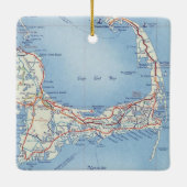 Cape Cod Classic Karte Keramikornament (Rückseite)